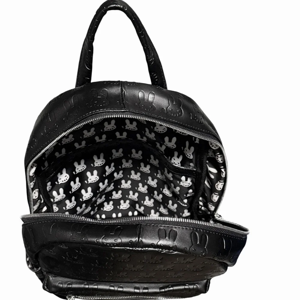 Dr. Zodiak's Moonrock Leather Backpack Black‎ Limited Release Designer Bag READ